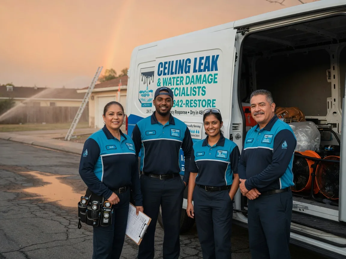 Ceiling Leak Cleanup company in New Athens, IL
